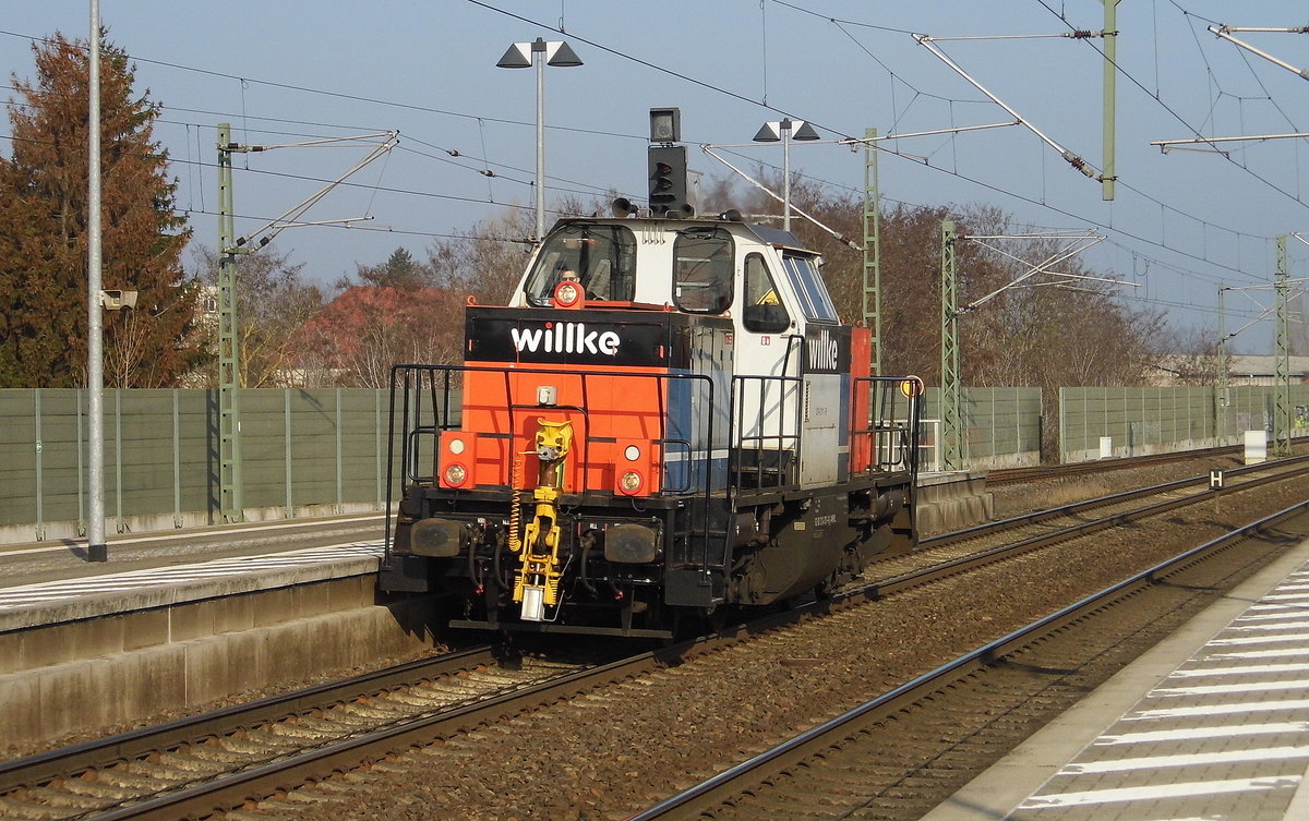 Am 26.02.2019 kam die 213- von   Wilke  aus Richtung Hamburg nach Wittenberge und fuhr weiter in Richtung Stendal .