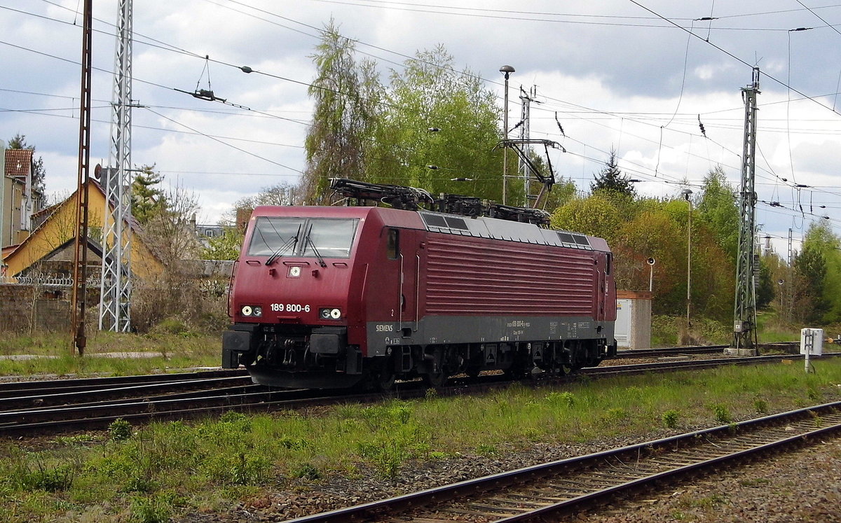 Am 29.04.2017 fuhr die 189 800-6 von der PRESS von Stendal in Richtung Berlin .