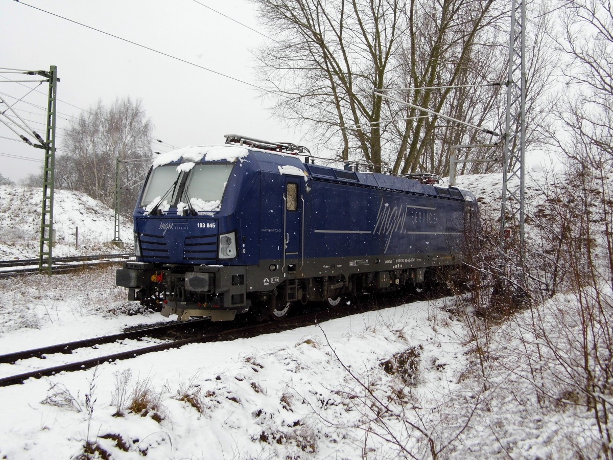 Am 30.01.2015 war die 193 845 von der SETG ( MGW Service )bei Borstel bei Stendal abgestellt .