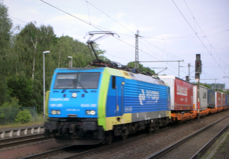 Am 3.06.2014 kam die 198 205 von der PKP aus der Richtung Helmstedt nach Wefensleben und fuhr weiter in Richtung Magdeburg .