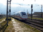 Am 27.04.2016 kam die 404 - ICE 4 von der DB aus Richtung Hannover nach Stendal  und fuhr weiter in Richtung Magdeburg .