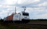 Am 27.04.2016 kam die 386 014-5 von METRANS aus Richtung Salzwedel und fuhr weiter in Richtung Stendal .