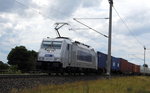br-7-386-traxx-f/505489/am-01072016-kam-die-386-009-5 Am 01.07.2016 kam die 386 009-5 von METRANS aus Richtung Salzwedel und fuhr nach Stendal .