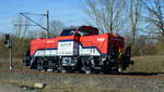 Am 22.02.2021 kam die 1002 041-4 von der   ALS - ALSTOM Lokomotiven Service GmbH, Stendal  aus Richtung Wittenberge und fuhr weiter in Richtung Stendal .