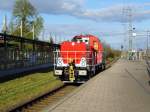 Am 22.04.2015 Testfahrten von Alstom in Stendal die Neue 90 80 1002 004-2 von ALS Testfahrten Zwischen Stendal und Rathenow .