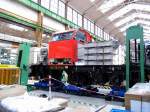Am 30 .05.2015 stand die neue H3 Lok 1002 006 von der DB im RAW Stendal bei Alstom Lokomotiven Service GmbH .