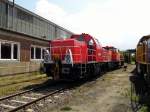 Am 30 .05.2015 stand die neue H3 Lok 1002 004-6 von der DB im RAW Stendal bei Alstom Lokomotiven Service GmbH .