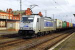 Am 09.03.2017 kam die  386 016-0 von METRANS  aus Richtung Magdeburg nach Stendal und fuhr weiter in Richtung Salzwedel .