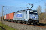 Am 27.01.2021 kam die 386 028-5 von METRANS aus Richtung Wittenberge  und fuhr weiter in Richtung Stendal .