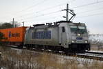 -br-7-386-traxx-f-140-ms/725768/am-06022021-kam-386-014-5-von Am 06.02.2021 kam 386 014-5 von METRANS aus der Richtung Magdeburg nach Demker und fuhr weiter in Richtung Stendal .