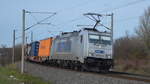 -br-7-386-traxx-f-140-ms/727007/am-18022021-kam-die-386-022-8 Am 18.02.2021 kam die  386 022-8  von METRANS aus Richtung Wittenberge und fuhr weiter in Richtung Stendal .