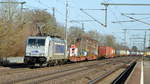 Am 25.02.2021 kam die  386 036-8 von METRANS  aus Richtung Magdeburg nach Niederndodeleben und fuhr weiter in Richtung Braunschweig .