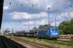 Am 15 .05.2014 fuhr die 140 037-1 durch Stendal kam von Magdeburg und fuhr nach Hannover .