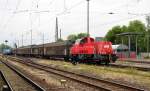 Am 14.06.2015 kam die 261 064-0 von der DB aus Richtung Magdeburg nach Stendal  .