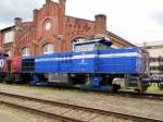 Am 30 .05.2015 stand die 275 010-7 von der INFARLEUNA im RAW Stendal bei Alstom Lokomotiven Service GmbH .