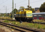 Am 23.09.2016 Rangierfahrt von  202 494-1 von der SETG (S-Rail GmbH) in Stendal .
