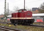 Am 29.03.2017 fuhr die  202 327-3 von der CLR - Cargo Logistik Rail-Service, von Stendal nach  Magdeburg .