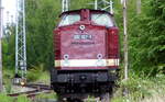 Am 10.06.2017 war die  202 327-3 von der SETG ( CLR - Cargo Logistik Rail-Service GmbH) in Stendal abgestellt.