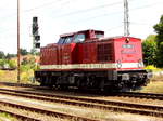Am 14.08.2017 stand die  202 484-2 von der CLR - Cargo Logistik Rail-Service GmbH, in Stendal .