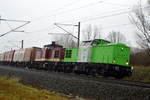 br-1-202-dr-v-100/725737/am-04022021-fuhren-die-202-484-2 Am 04.02.2021 fuhren die 202 484-2 von der SETG ( CLR - Cargo Logistik Rail-Service GmbH,) und die 202 287-9 von der SETG ( SRA ) von  Niedergörne nach  Stendal .