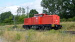Am 22.06.2021 kam die 202 453-7 von der WFL - Wedler Franz Logistik GmbH & Co. KG,  aus Richtung Stendal und fuhr weiter in Richtung Wittenberge .