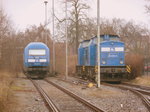 Am 25.03.2016 standen die 204 013&204 016&253 015 in Stendal abgestellt.