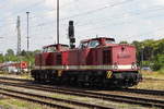 Am 27.07.2018  fuhren  die 204 354-5 und die 204 347-9 von der Press-MTEG  von Stendal in Richtung Magdeburg .