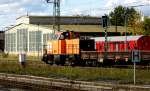 Am 29.09.2015 fuhr die  214 024-2 von der BBL LOGISTIK aus Stendal und weiter in Richtung Hannover .