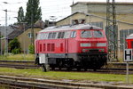 Am 18.06.2016 kam die 218 834-0 von der DB aus Richtung Berlin nach Stendal und fuhr weiter in Richtung Hannover   .