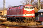Am 24.03.2018  stand die 229 147-4 von der  CLR - Cargo Logistik Rail Service GmbH, in Stendal .