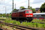 Am 24.05.2017 Rangierfahrt von 232 569-4 von der  DB Schenker Rail Deutschland AG, in Stendal .