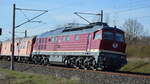 Am 29.03.2021 kam die  232 088-5 von der  SRS - Salzland Rail Service GmbH,   aus Richtung Wittenberge und fuhr weiter in Richtung Stendal.