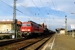 Am 02.06.2016 kam die 233 285-6 von DB Schenker aus Richtung Berlin nach Stendal und fuhr weiter in Richtung Hannover .
