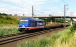 Am 03.07.2016 kam die  76 110-0 von Raildox aus Richtung Stendal und fuhr weiter in Richtung Hannover.