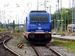 Am 09.07.2016 war  die  76 110-0  von Raildox in Stendal abgestellt .