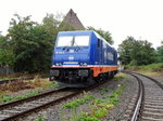 Am 17.09.2016 war die 76 110-0 von Raildox in Stendal abgestellt .