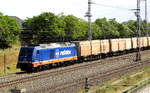 Am 10.06.2017 kam  die 076 109-2 von Raildox aus Richtung Stendal und fuhr nach Niedergörne .