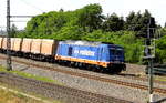 Am 14.06.2017 kam  die  076 109-2 von Raildox aus Richtung Niedergörne und fuhr nach Stendal .