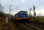 Am 10.01.2018 fuhr die 076 109-2 von Raildox  von Niedergörne nach Borstel und weiter nach Stendal .