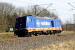 Am 21.03.2018 fuhr die 76 110-0 von Raildox von Stendal nach Niedergörne .