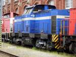 Am 30 .05.2015 stand die 293 905-6 von der INFARLEUNA im RAW Stendal bei Alstom Lokomotiven Service GmbH .