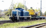 Am 22.04.2016 kam die 295 088-9 von der Railsystems RP GmbH, aus Richtung Salzwedel nach Stendal und fuhr weiter in Richtung Magdeburg.