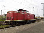 Am 24.04.2017   die 211 011-2 von der EEB - Emsländische Eisenbahn GmbH, in Stendal .