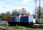 Am 30.04.2014 kam die 212 297-5 von der  NBE Rail GmbH  kam aus dem RAW Stendal und fuhr weiter nach   Magdeburg.