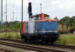 Am 16.07.2014 kam die 212 297-6 von Alstrom  aus Richtung Magdeburg nach Stendal und fuhren ins RAW Stendal.
