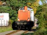 Am 28.10.2014 km die 212 058-2 von der NBE-Rail aus Richtung Magdeburg und fuhr in RAW Stendal .