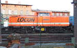 br-1-212-db-v-10020-mak-v-100/722972/am-17042019-stand-die-locon-207 Am 17.04.2019 stand die LOCON 207 (212 358-6)  bei der EGP  in Wittenberge .