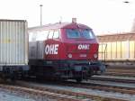 Am 07.12.2014 war die  200086 von der  OHE Cargo in Stendal abgestellt .