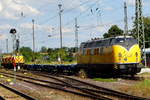 Am 21.07.2017 kamen die 221 106-8 von der EGP – Eisenbahngesellschaft Potsdam, und die  345 262-8 und die 345 363-6 und die 345 364-4 und die 345 365-1 von der MEG    aus Richtung Magdeburg nach