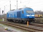 Am 29.11.2014 war die 253 015-8 von der Eisenbahn-Bau- und Betriebsgesellschaft Pressnitztalbahn mbH-Press in Stendal abgestellt .